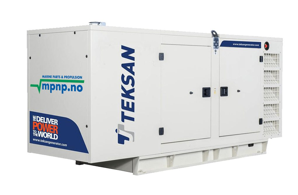 Dieselaggregat, Strømaggregat, reservestrøm, genset, generatorsett